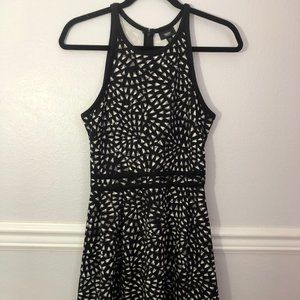 Mossimo Halter Style Monochromatic Triangle Dress